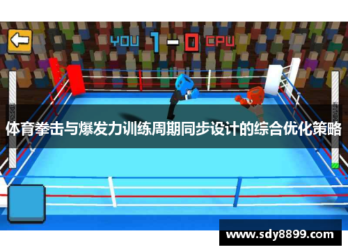 体育拳击与爆发力训练周期同步设计的综合优化策略