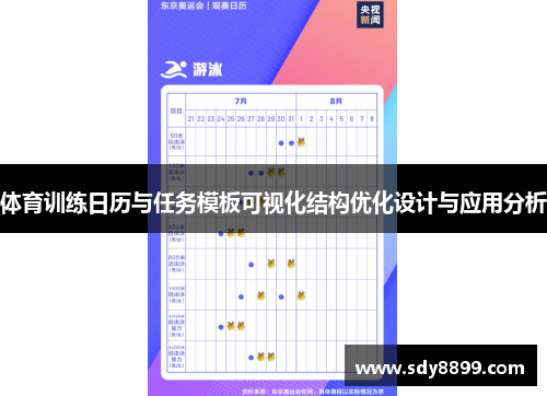 体育训练日历与任务模板可视化结构优化设计与应用分析